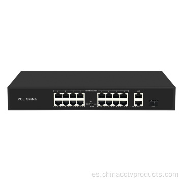 Interruptor POE con puertos de enlace ascendente Gigabit y SFP